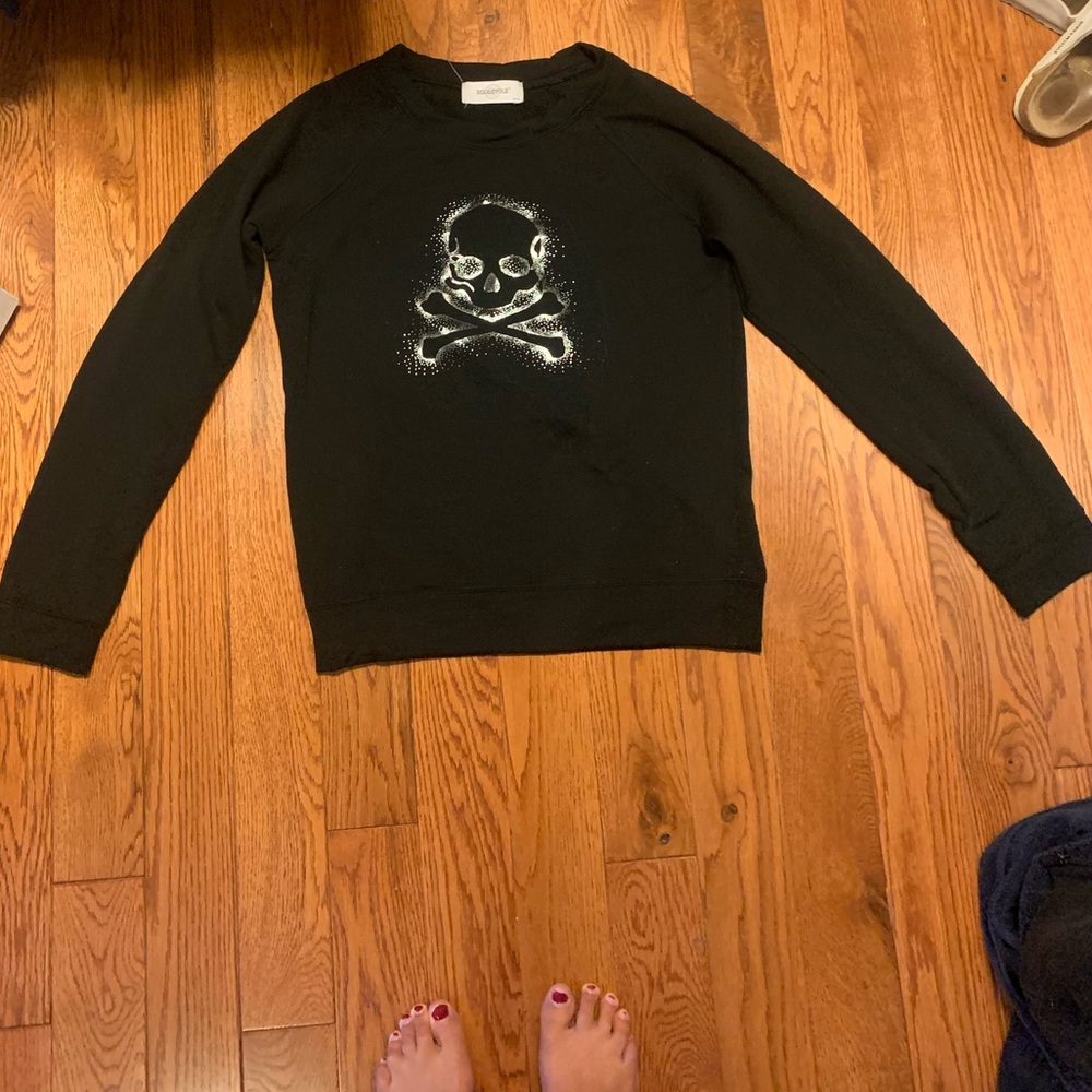 Black Skull SoulCycle Crewneck